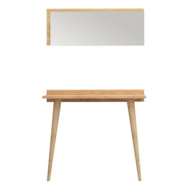 Hanah Home Aparador Roble con Espejo Incluido 80x84cm